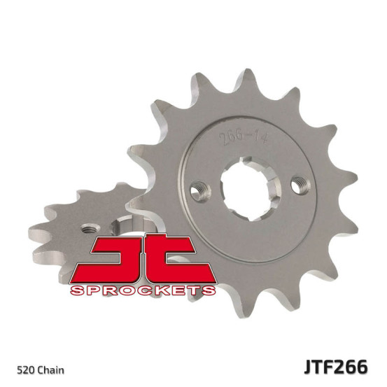 Pignon acier JT - Pas 520 - HONDA 125 / 200 / 250cc