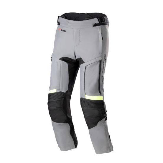 Pantalon Alpinestars Bogota Pro Drystar 3 Seasons - Gris foncé Jaune Fluo