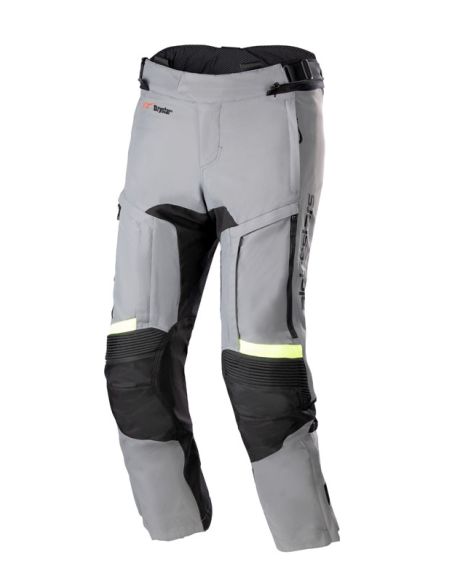 Pantalon Alpinestars Bogota Pro Drystar 3 Seasons - Gris foncé Jaune Fluo