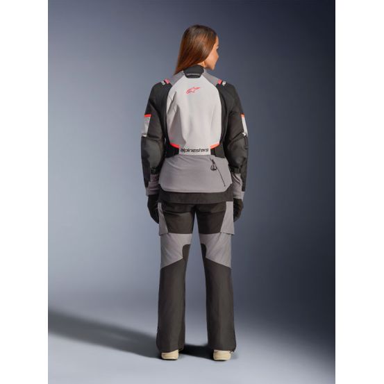 Veste Alpinestars Stella Andes V4 Drystar - Gris Bleu Ice Corail fluo