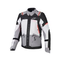 Veste Alpinestars Stella Andes V4 Drystar - Gris Bleu Ice Corail fluo