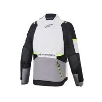 Veste Alpinestars Stella Andes V4 Drystar - Gris Bleu Ice Jaune fluo 2