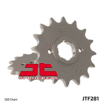 Pignon acier JT - Pas 520 - HONDA 250 / 500 / 600cc