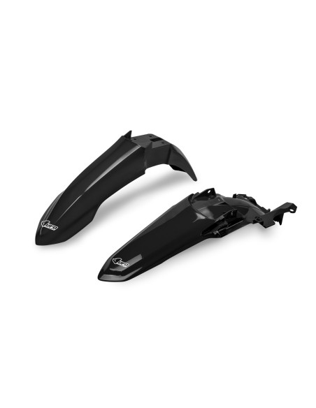 Kit Gardes boues Avant + Arrière - Noir - UFO Yamaha 450 YZ-F 2026