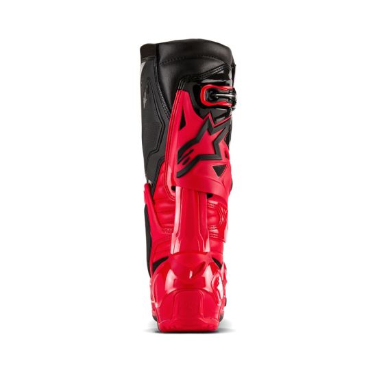 Bottes cross Alpinestars Tech 10 Enduro - Rouge Noir Blanc