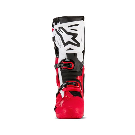 Bottes cross Alpinestars Tech 10 Enduro - Rouge Noir Blanc