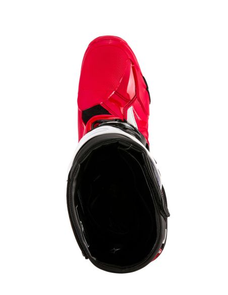 Bottes cross Alpinestars Tech 10 Enduro - Rouge Noir Blanc