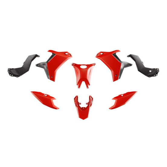 Kit plastique RTECH - Rouge - T7 Revolution Yamaha Tenere 2025