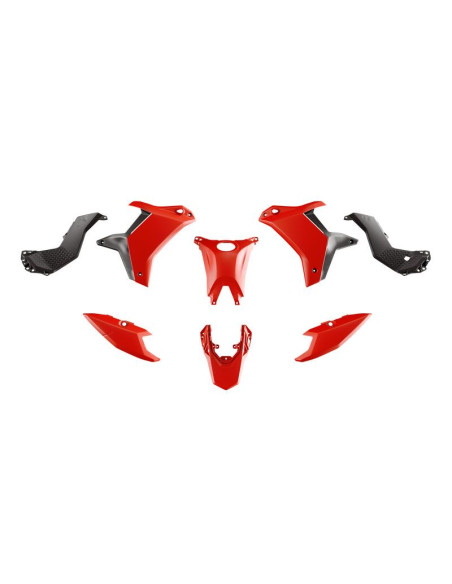 Kit plastique RTECH - Rouge - T7 Revolution Yamaha Tenere 2025