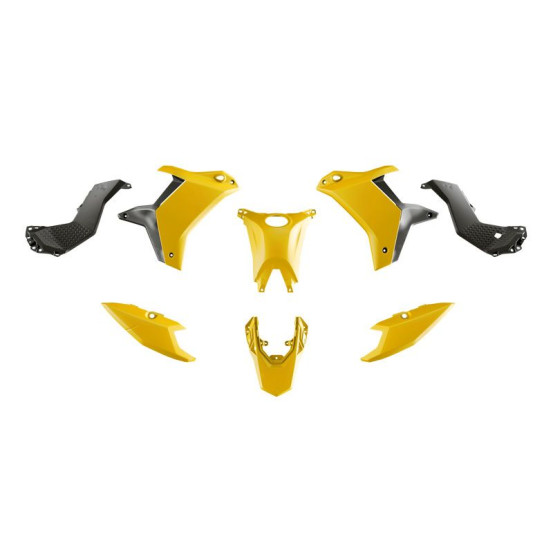 Kit plastique RTECH - Jaune - T7 Revolution Yamaha Tenere 2025