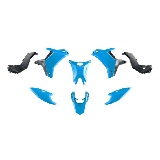 Kit plastique RTECH - Bleu Cyan - T7 Revolution Yamaha Tenere 2025