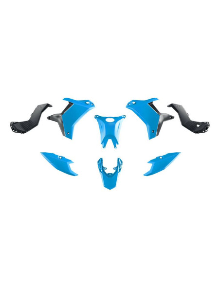 Kit plastique RTECH - Bleu Cyan - T7 Revolution Yamaha Tenere 2025