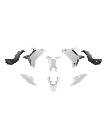 Kit plastique RTECH - Blanc - T7 Revolution Yamaha Tenere 2025