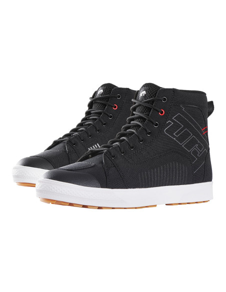 Baskets Furygan STOCKTON AIR D3O - Noir Rouge