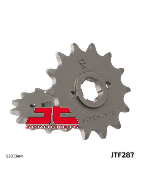 Pignon acier JT - Pas 520 - HONDA 250 / 350cc