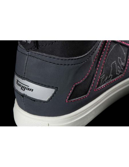 Baskets Femme Furygan ANGIE D3O - Noir Rose