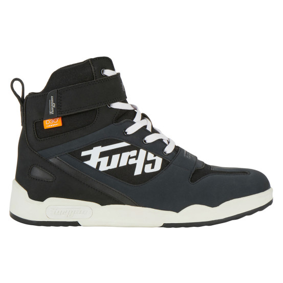 Baskets Furygan GET DOWN D3O - Noir Blanc