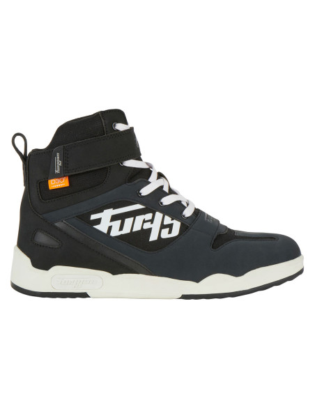 Baskets Furygan GET DOWN D3O - Noir Blanc