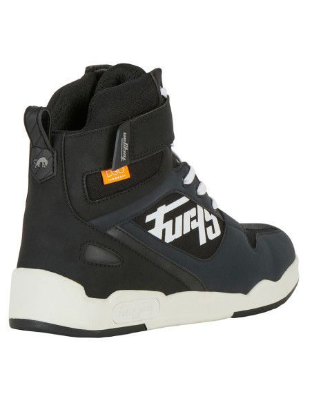 Baskets Furygan GET DOWN D3O - Noir Blanc
