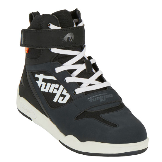 Baskets Furygan GET DOWN D3O - Noir Blanc