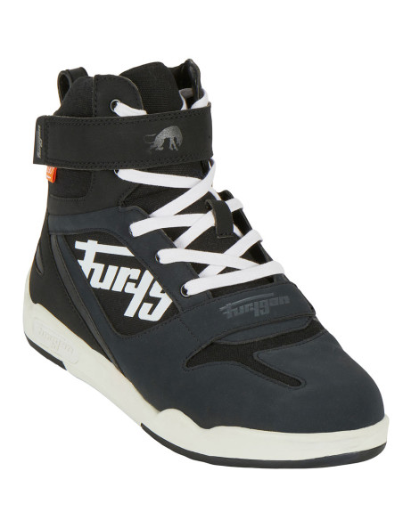 Baskets Furygan GET DOWN D3O - Noir Blanc