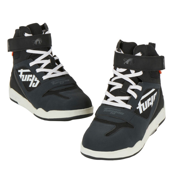 Baskets Furygan GET DOWN D3O - Noir Blanc