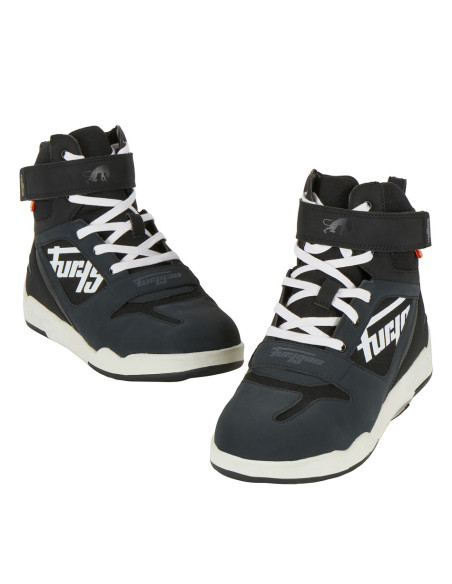 Baskets Furygan GET DOWN D3O - Noir Blanc