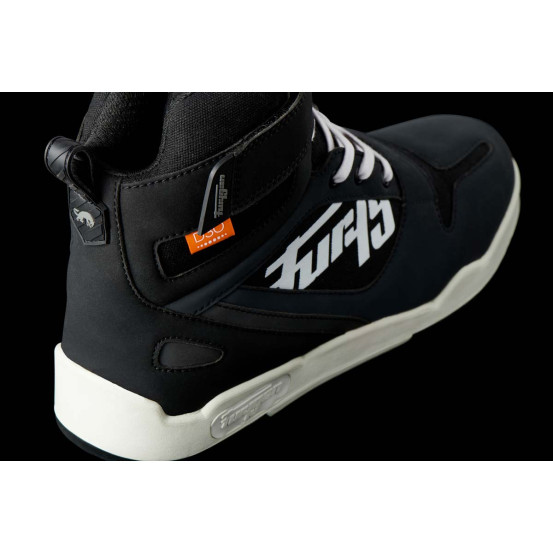 Baskets Furygan GET DOWN D3O - Noir Blanc