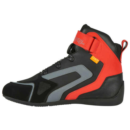 Baskets Furygan V4 EASY D3O - Noir Rouge