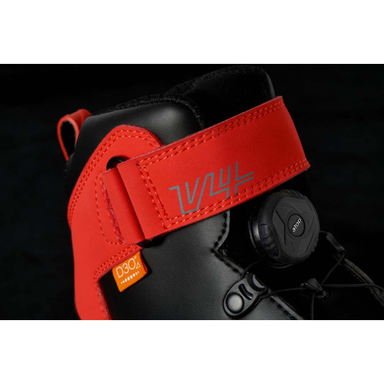 Baskets Furygan V4 EASY D3O - Noir Rouge