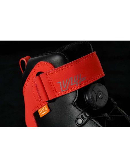 Baskets Furygan V4 EASY D3O - Noir Rouge