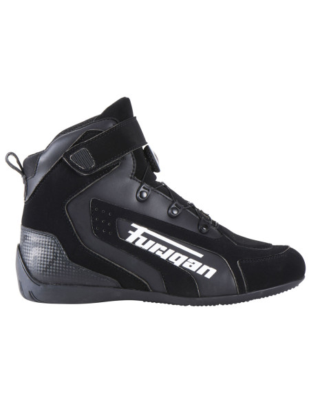 Baskets Furygan V4 EASY D3O - Noir Blanc