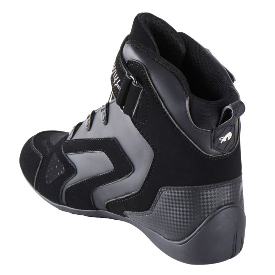 Baskets Furygan V4 EASY D3O - Noir Blanc