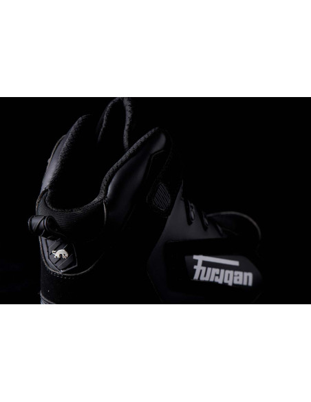 Baskets Furygan V4 EASY D3O - Noir Blanc