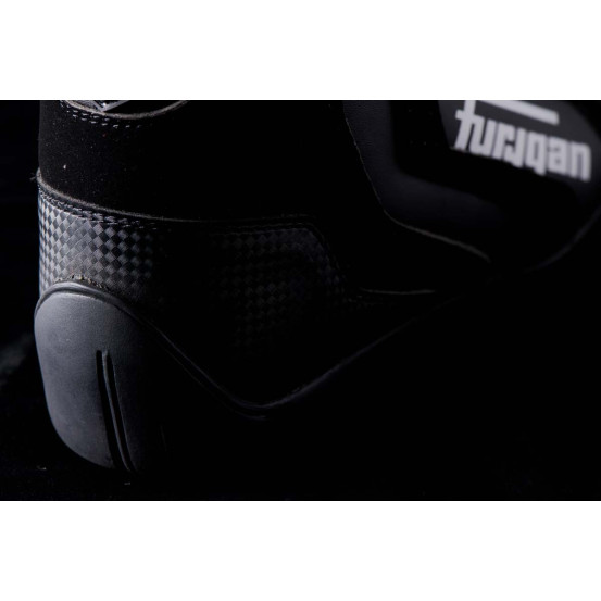 Baskets Furygan V4 EASY D3O - Noir Blanc
