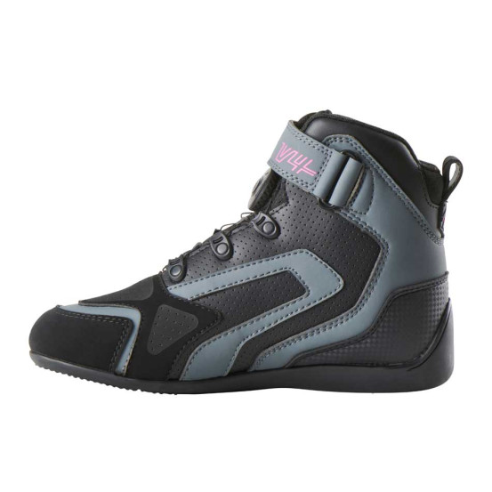 Baskets Femme Furygan V4 EASY D3O VENTED LADY - Noir Rose