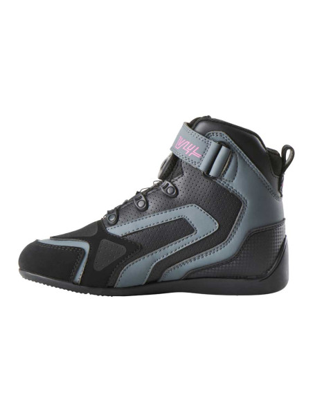 Baskets Femme Furygan V4 EASY D3O VENTED LADY - Noir Rose