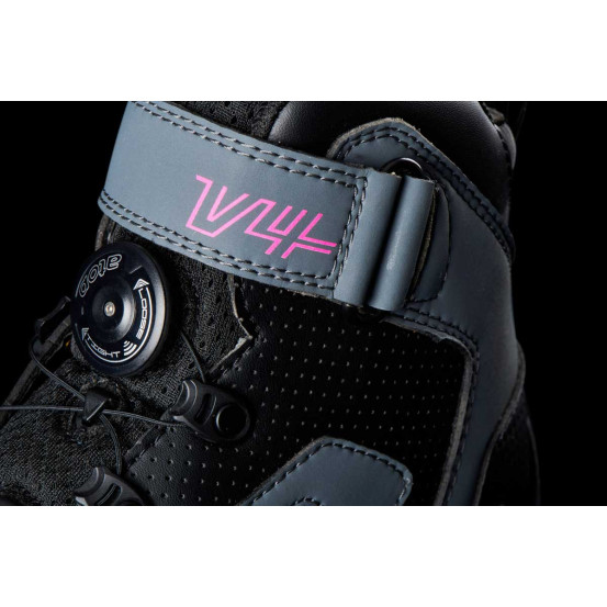 Baskets Femme Furygan V4 EASY D3O VENTED LADY - Noir Rose