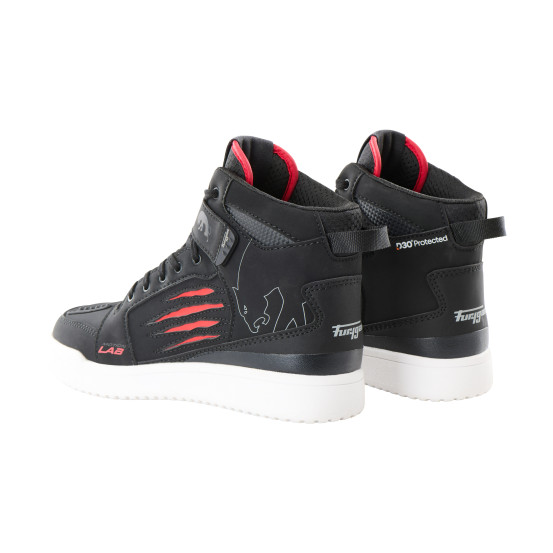 Baskets Furygan TARMAC D3O - Noir Rouge