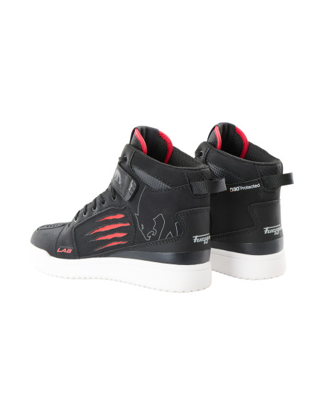 Baskets Furygan TARMAC D3O - Noir Rouge