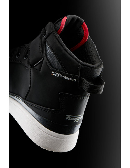 Baskets Furygan TARMAC D3O - Noir Rouge