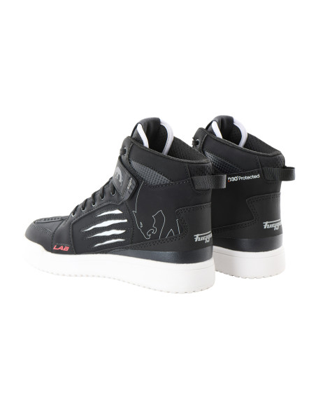 Baskets Furygan TARMAC D3O - Noir Blanc
