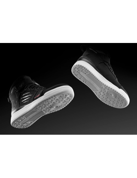 Baskets Furygan TARMAC D3O - Noir Blanc