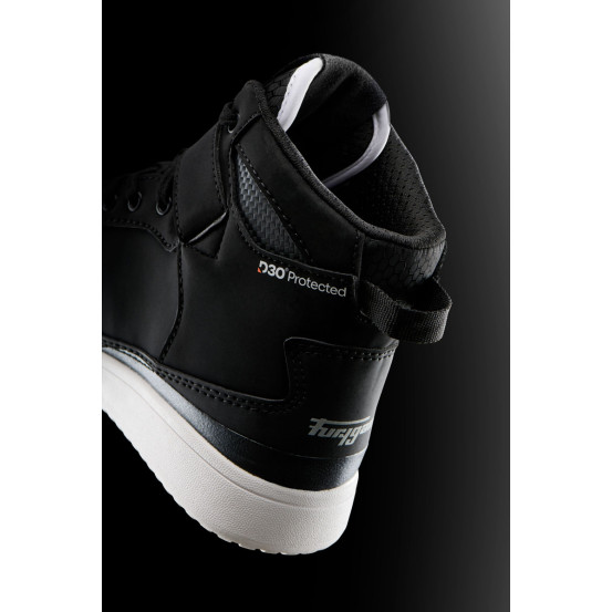 Baskets Furygan TARMAC D3O - Noir Blanc