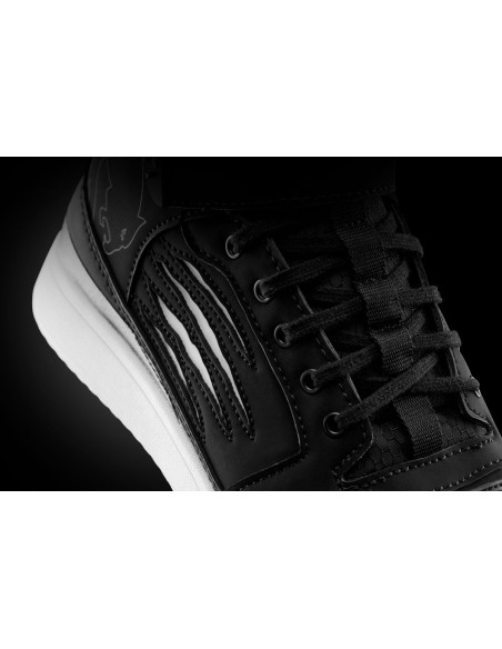 Baskets Furygan TARMAC D3O - Noir Blanc