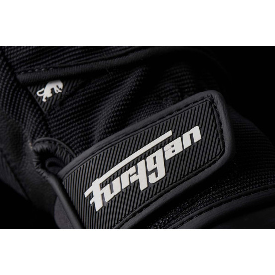 Gants Enfant Furygan JET KID D3O - Noir Blanc