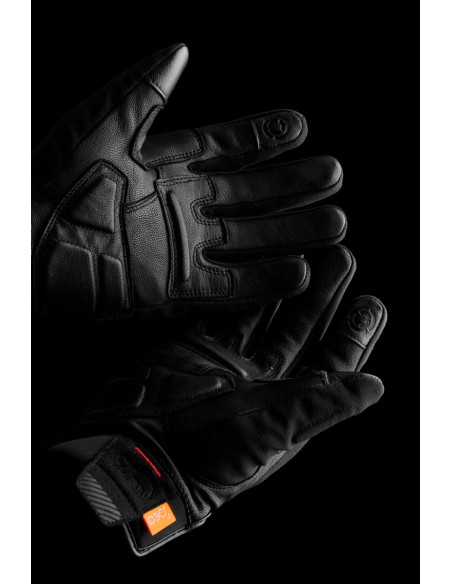 Gants Furygan JET ALL SEASONS D3O EVO - Noir Rouge