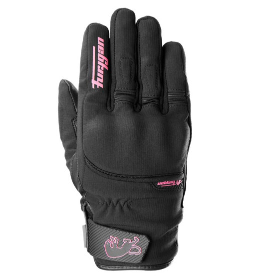 Gants Femme Furygan JET LADY ALL SEASONS D3O EVO - Noir Rose