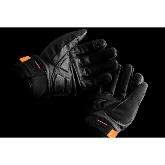 Gants Femme Furygan JET LADY ALL SEASONS D3O EVO - Noir Rose