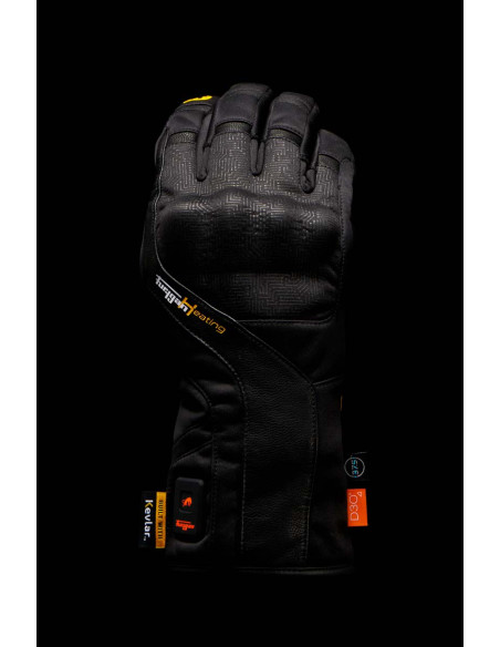 Gants chauffants Furygan HEAT X KEVLAR - Noir
